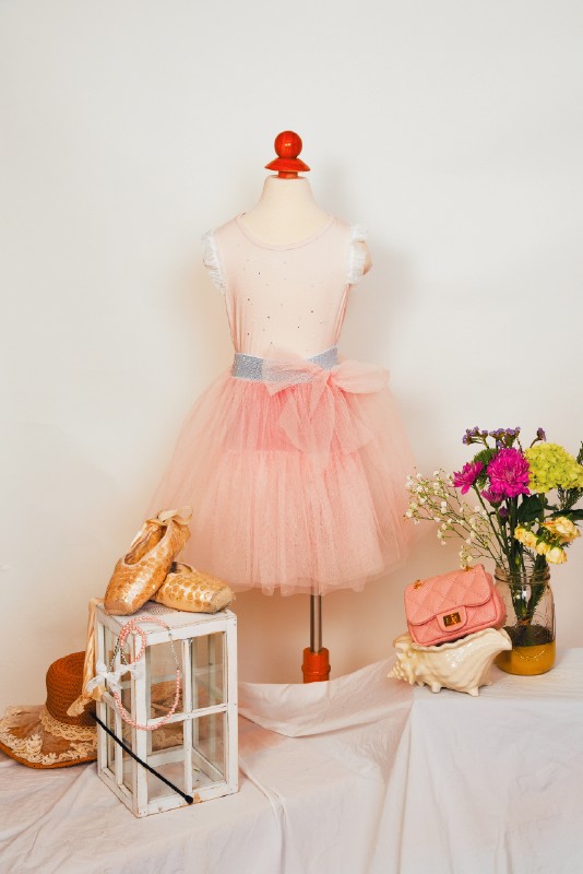 Layered Tutu in Vintage Pink